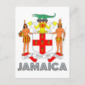 Jamaican Emblem Briefkaart (Voorkant)