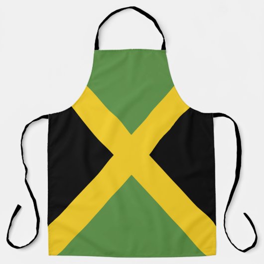 Jamaican Flag Apron Schort (Voorkant)