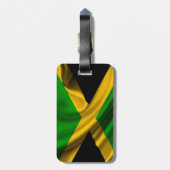 Jamaican Flag Bag Label Bagagelabel (Achterkant verticaal)