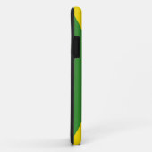 Jamaican Flag Black Green Yellow Jamaica Case-Mate iPhone Case (Achterkant/rechts)