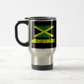 Jamaican Flag Black Travel Mug Reisbeker (Links)