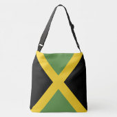 Jamaican Flag Cross Body Bag Crossbody Tas (Achterkant)
