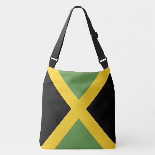 Jamaican Flag Cross Body Bag Crossbody Tas (Voorkant)