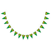 Jamaican Flag Happy Birthday Vlaggetjes (Alle)