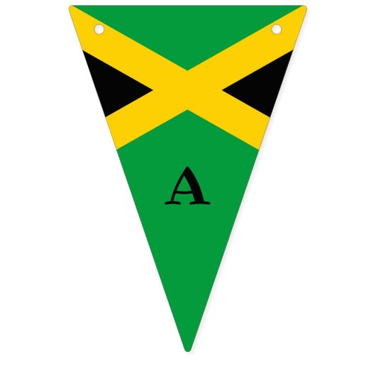 Jamaican Flag Happy Birthday Vlaggetjes (Derde vlag)