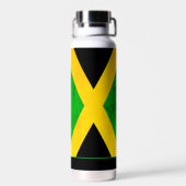 Jamaican Flag Personalised Waterfles (Achterkant)