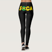 Jamaican Flag Soca Leggings (Achterkant)