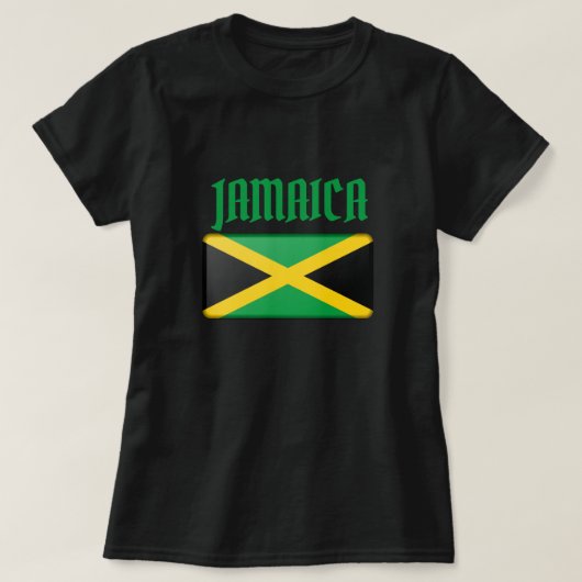 JAMAICAN FLAG T-SHIRT (Design voorkant)