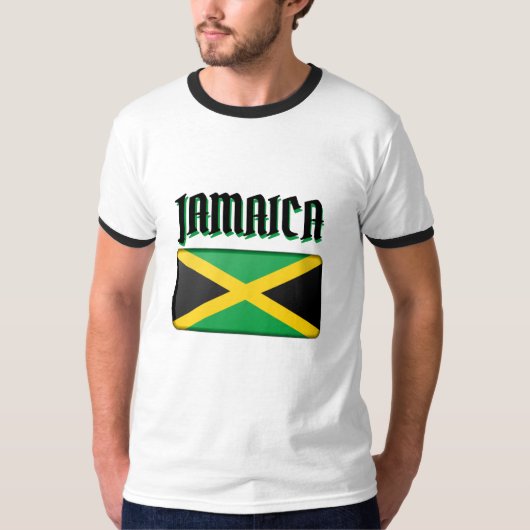 JAMAICAN FLAG T-SHIRT (Voorkant)