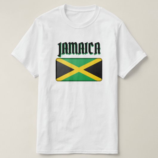 JAMAICAN FLAG T-SHIRT (Design voorkant)