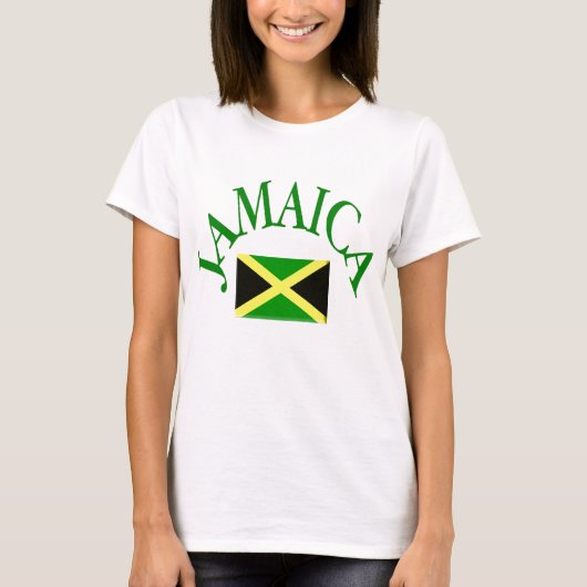 JAMAICAN Flag t-shirt (Voorkant)