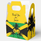 Jamaican Flag Tropical Thank You Bedankdoosjes (Open)