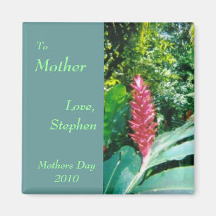 Jamaican Flower Magnet voor mam