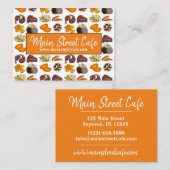 Jamaican Foods Caribbean Cuisine Restaurant Chef Visitekaartje (Voorkant / Achterkant)