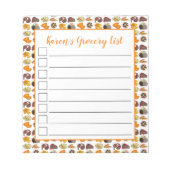 Jamaican Foods Caribbean Island Cooking Cuisine Notitieblok (Voorkant)