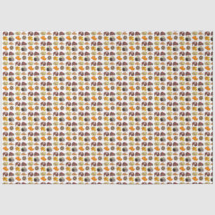 Jamaican Foods Caribbean Island Cuisine Print Tissuepapier