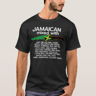 Jamaican gemengd met Jamaica Proud Group overeenko T-shirt