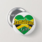 Jamaican Girl Ronde Button 5,7 Cm (Voorkant /achterkant)