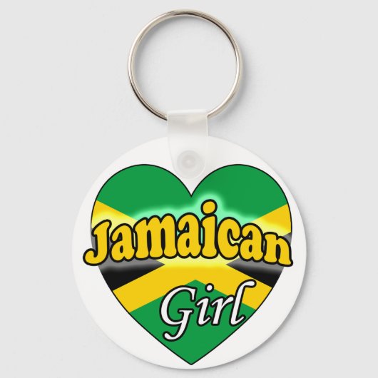 Jamaican Girl Sleutelhanger (Voorkant)