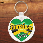 Jamaican Girl Sleutelhanger (Voorkant)