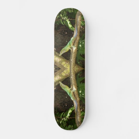 Jamaican Green Lizard Skateboard (Voorkant)