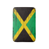 Jamaican Grunge Flag Badmat (Voorkant Verticaal)
