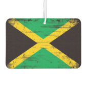 Jamaican Grunge Flag Luchtverfrisser (Achterkant)
