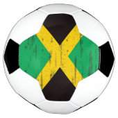 Jamaican Grunge Flag Voetbal (Gedraaid)