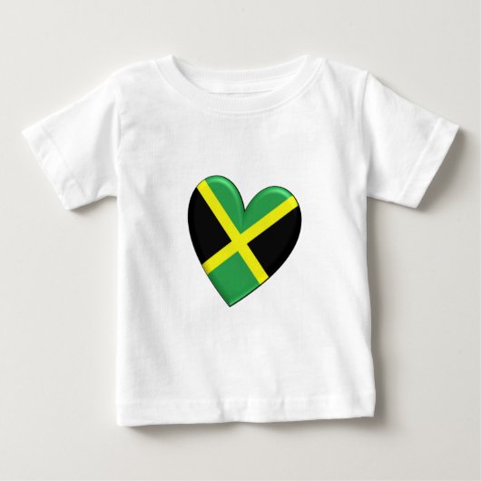 Jamaican Heart Flag (Voorkant)