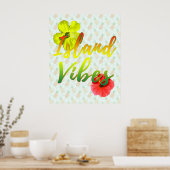 Jamaican Island Vibes Poster (Keuken)