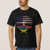 Jamaican Jamaica US American USA Verenigde Staten  T-shirt (Voorkant)