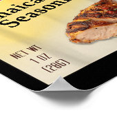 Jamaican Jerk Seasoning Condiment Holiday Spice Co Poster (Hoek)