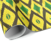 Jamaican Kente Styled Wrapping Paper Cadeaupapier (Rol Hoek)