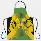 Jamaican Lion Apron Schort (Voorkant)