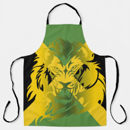 Jamaican Lion Apron Schort