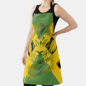 Jamaican Lion Apron Schort (Insitu)