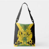 Jamaican Lion Cross Body Bag en groot Tas (Voorkant)