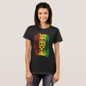 Jamaican Lion Multi Colour T-shirt (Voorkant volledig)