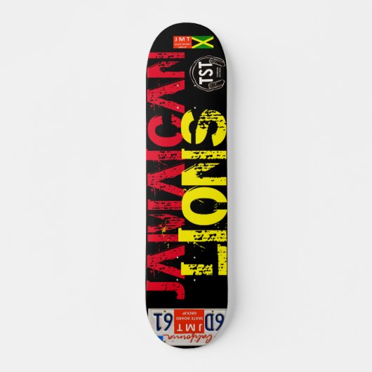 JAMAICAN LIONS JMT USA Skateboards (Voorkant)