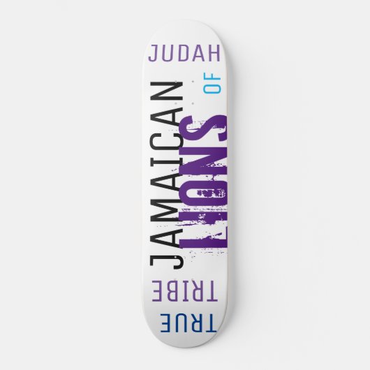 JAMAICAN LIONS SKATEBOARD / JMT USA Skateboard (Voorkant)