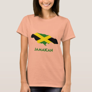 JAMAICAN MAP T-SHIRT