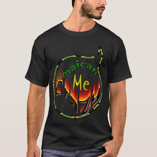 Jamaican Me Crazy T-shirt (Voorkant)
