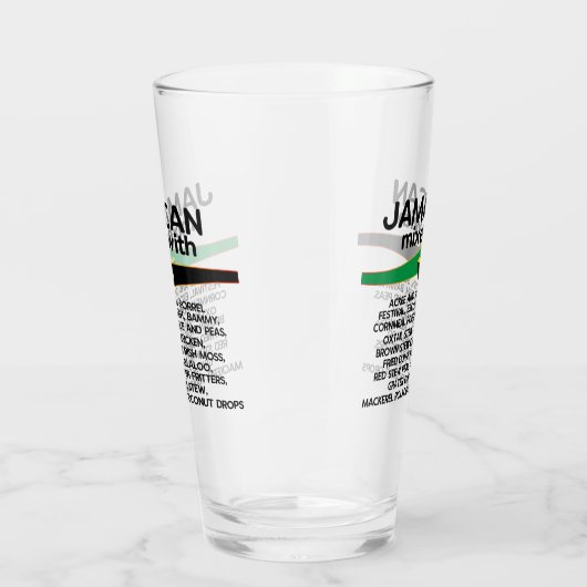 Jamaican Mixed With Jamaica Proud Glas (Rechts)