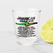 Jamaican Mixed With Jamaica Proud Shot Glas (Voorkant)