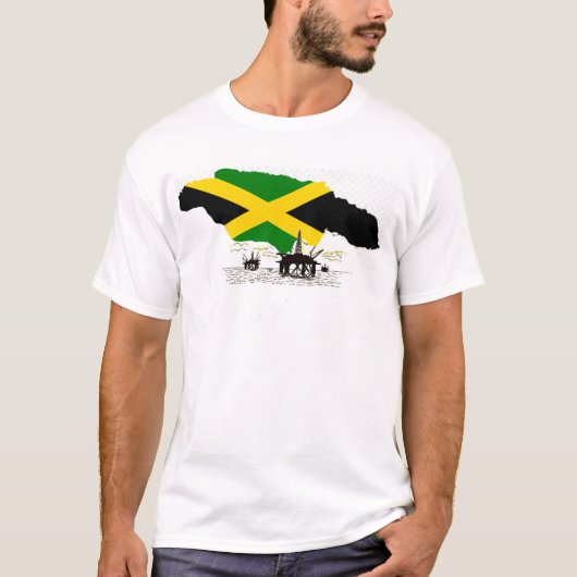JAMAICAN OIL RICH NATION T-Shirt (Voorkant)