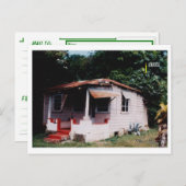 Jamaican Old House Briefkaart (Voorkant / Achterkant)