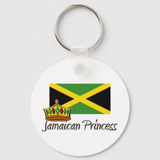 Jamaican Princess Sleutelhanger (Voorkant)