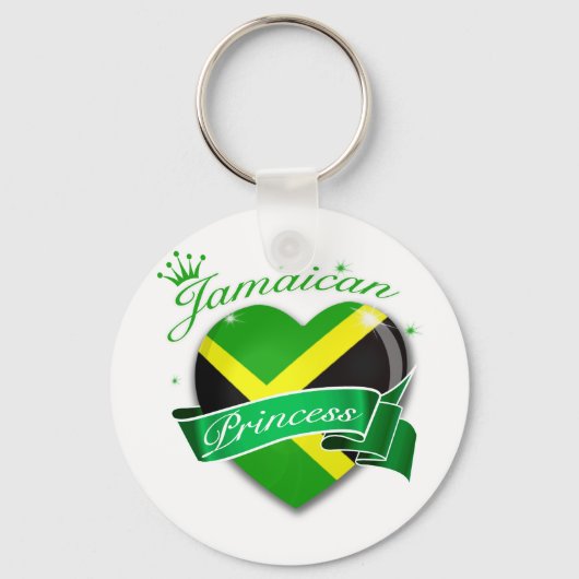 Jamaican Princess Sleutelhanger (Voorkant)