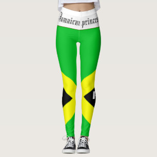 JAMAICAN PRINCESS VLAG LEGGINGS DOOR. HAVIC ACD
