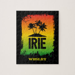 Jamaican Rastafarian IRIE Rasta Flag Colors Legpuzzel